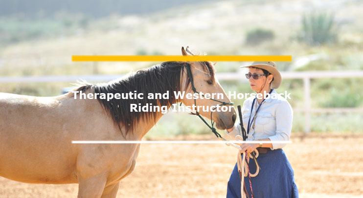 Therapeutic and Western horseback riding course